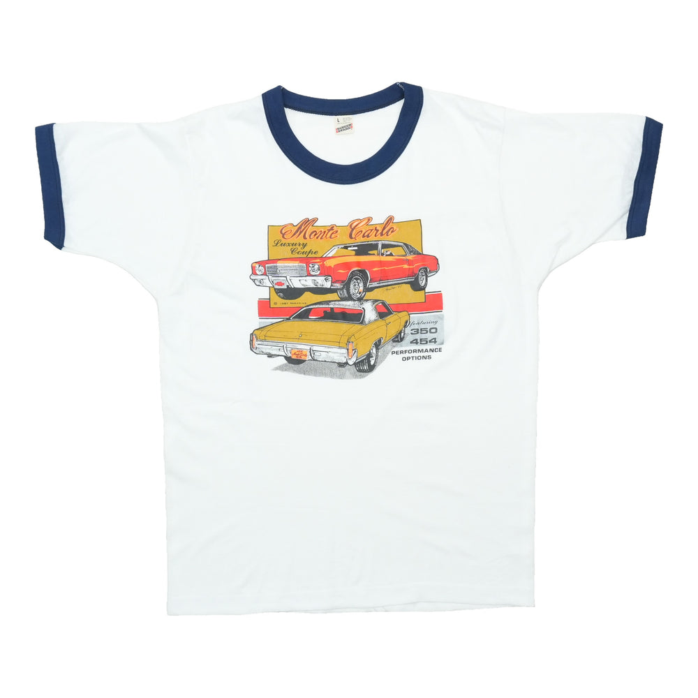 1987 Chevrolet Monte Carlo Luxury Coupe Ringer Shirt