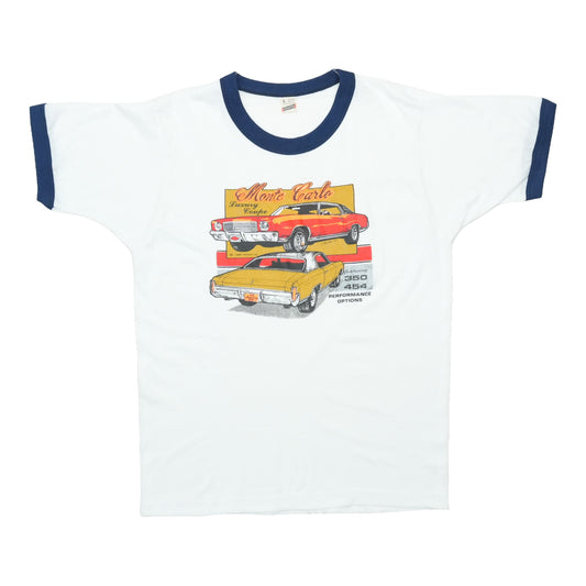 1987 Chevrolet Monte Carlo Luxury Coupe Ringer Shirt