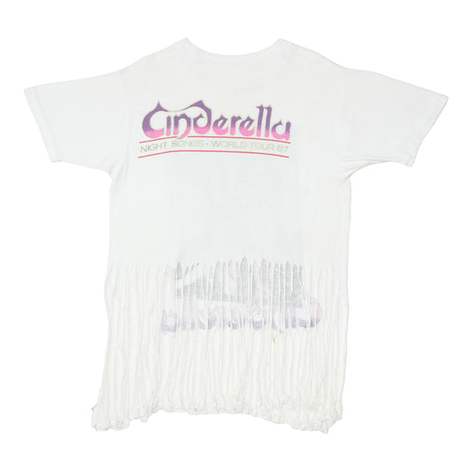 1987 Cinderella Night Songs World Tour Shirt