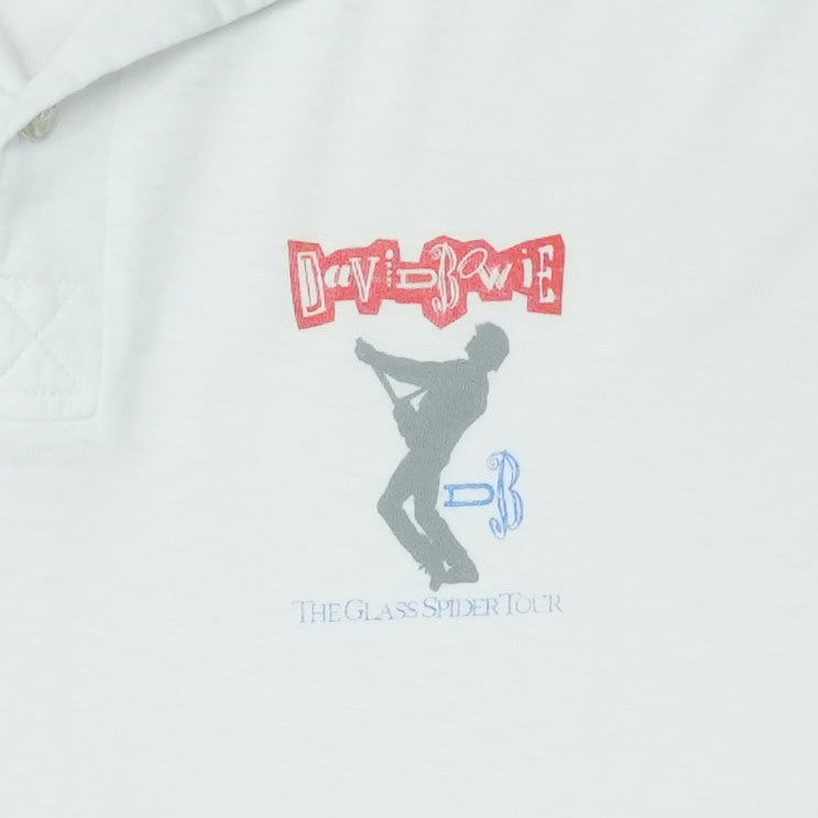 1987 David Bowie Glass Spider Tour Polo Shirt