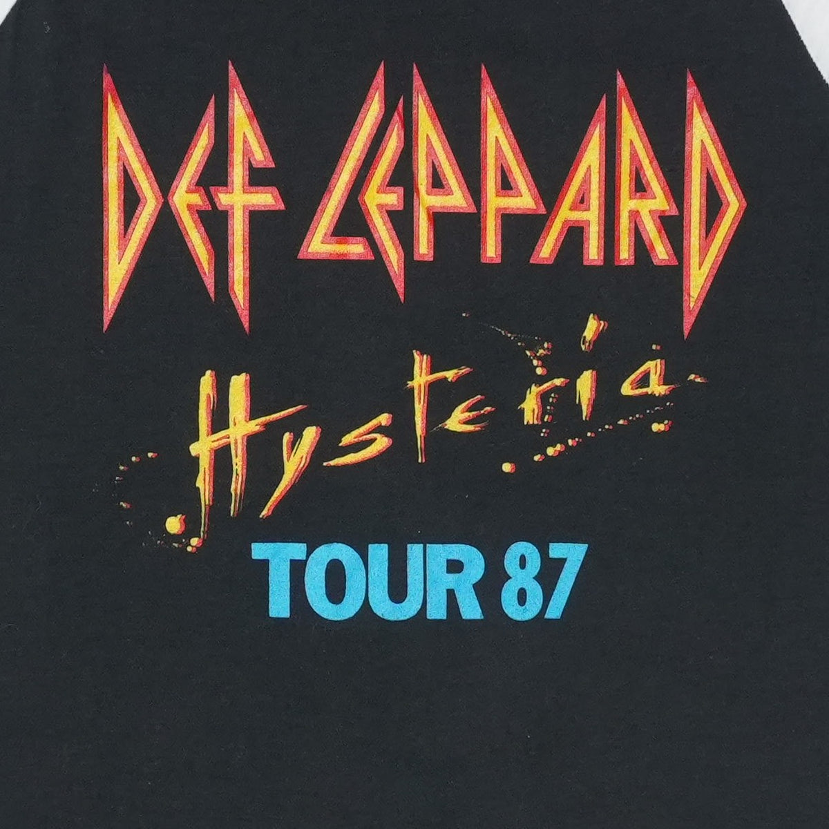 1987 Def Leppard Hysteria Tour Jersey