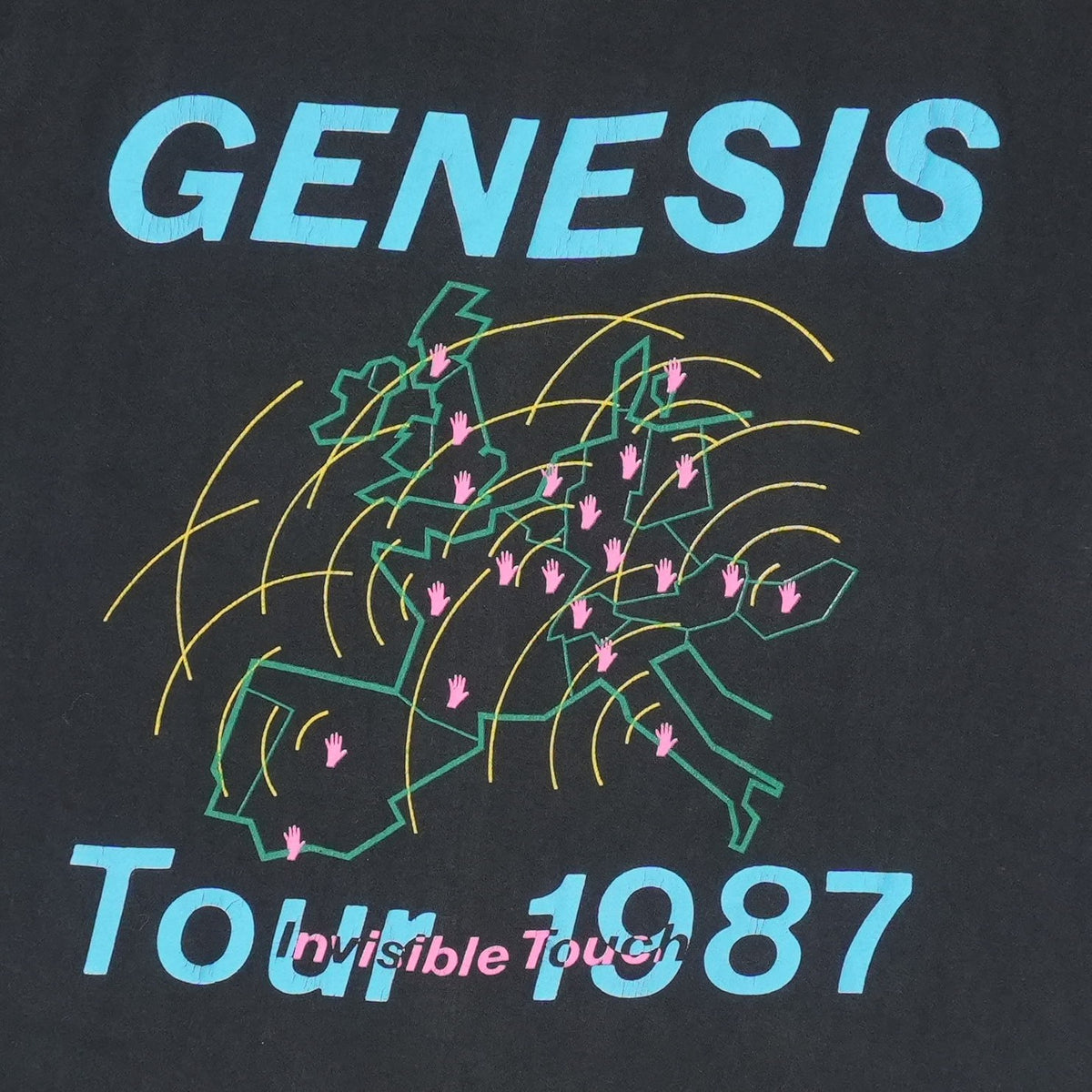 1987 Genesis Invisible Touch Tour Shirt