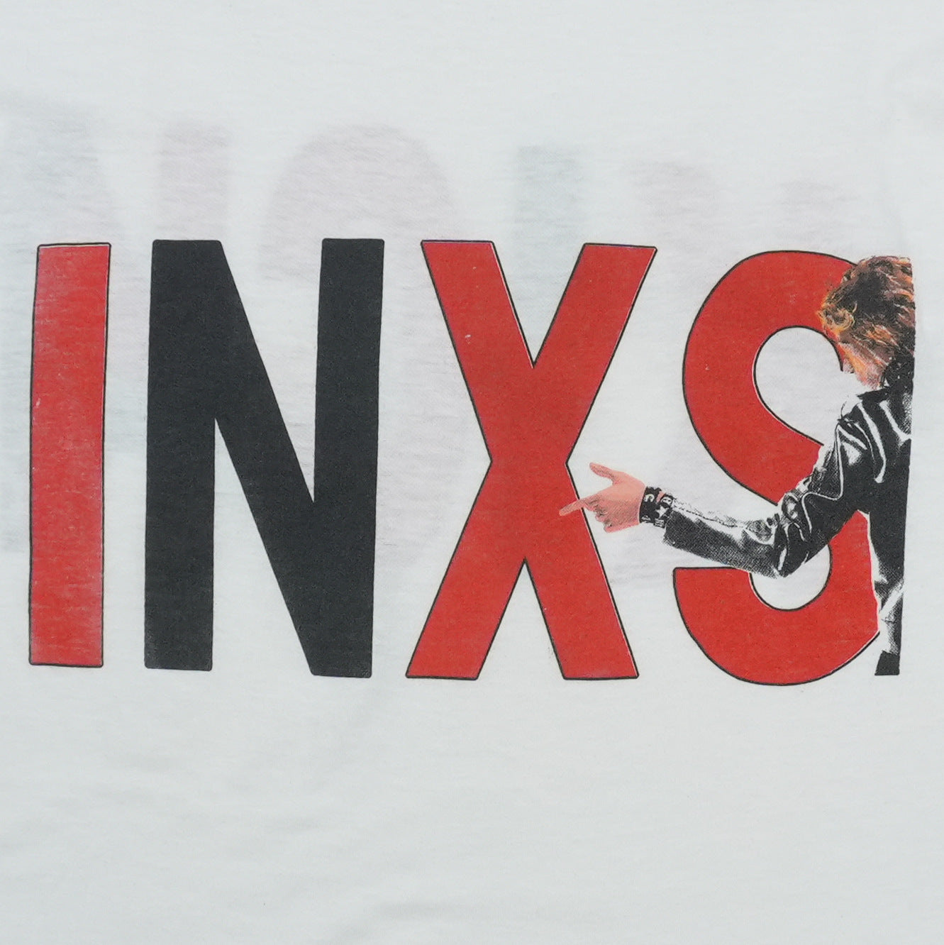 1987 INXS Kick Shirt Detail 2