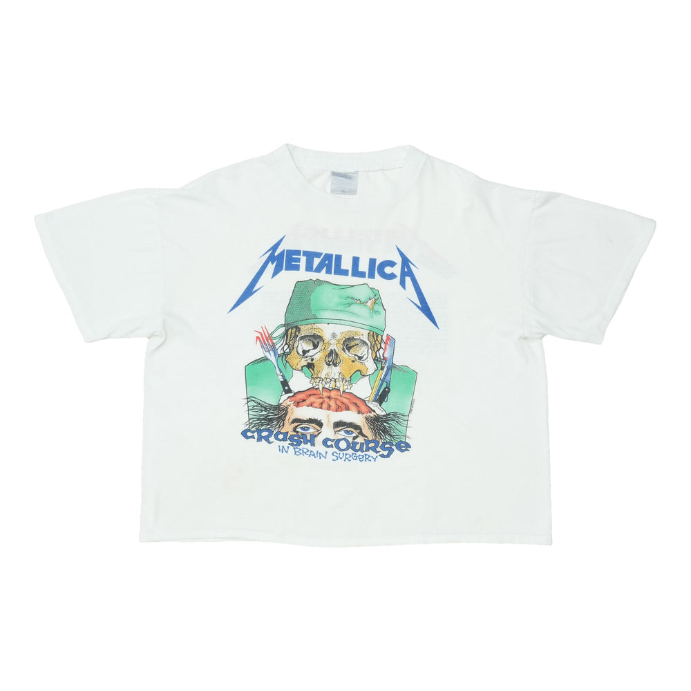 1987 Metallica Crash Course In Brain Surgery Shirt