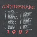 1987 Whitesnake Tour Shirt
