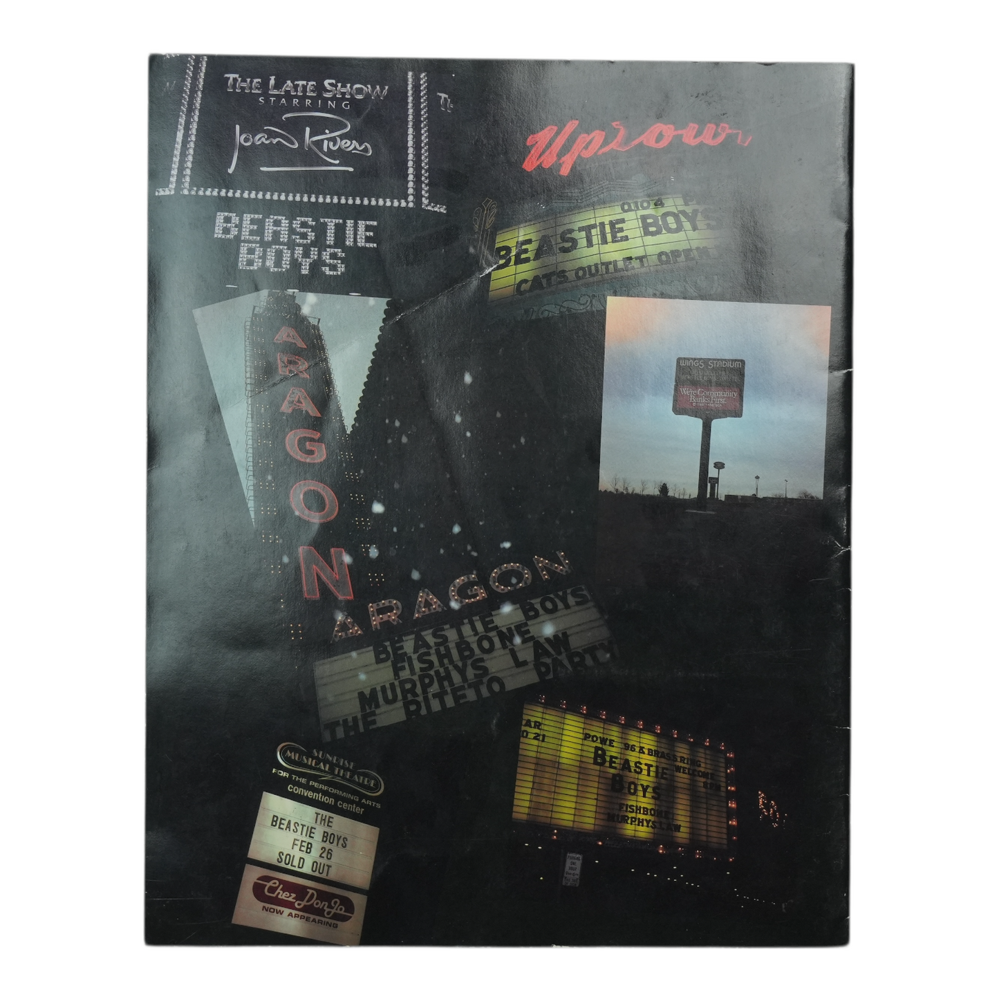 1987 Beastie Boys Licensed To Ill Tour Program