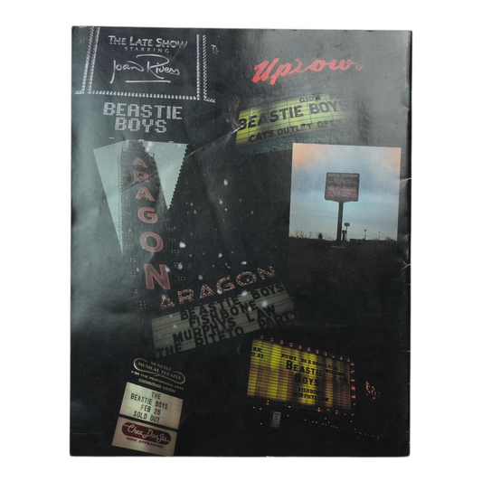 1987 Beastie Boys Licensed To Ill Tour Program