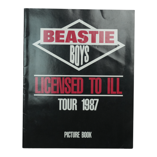 1987 Beastie Boys Licensed To Ill Tour Program
