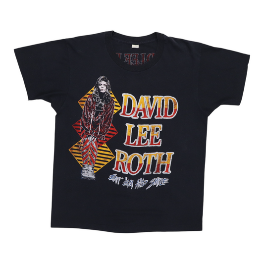 1987 David Lee Roth Eat Em & Smile Tour Shirt