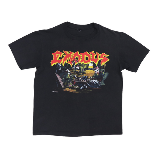 1987 Exodus Meat Party Tour Shirt