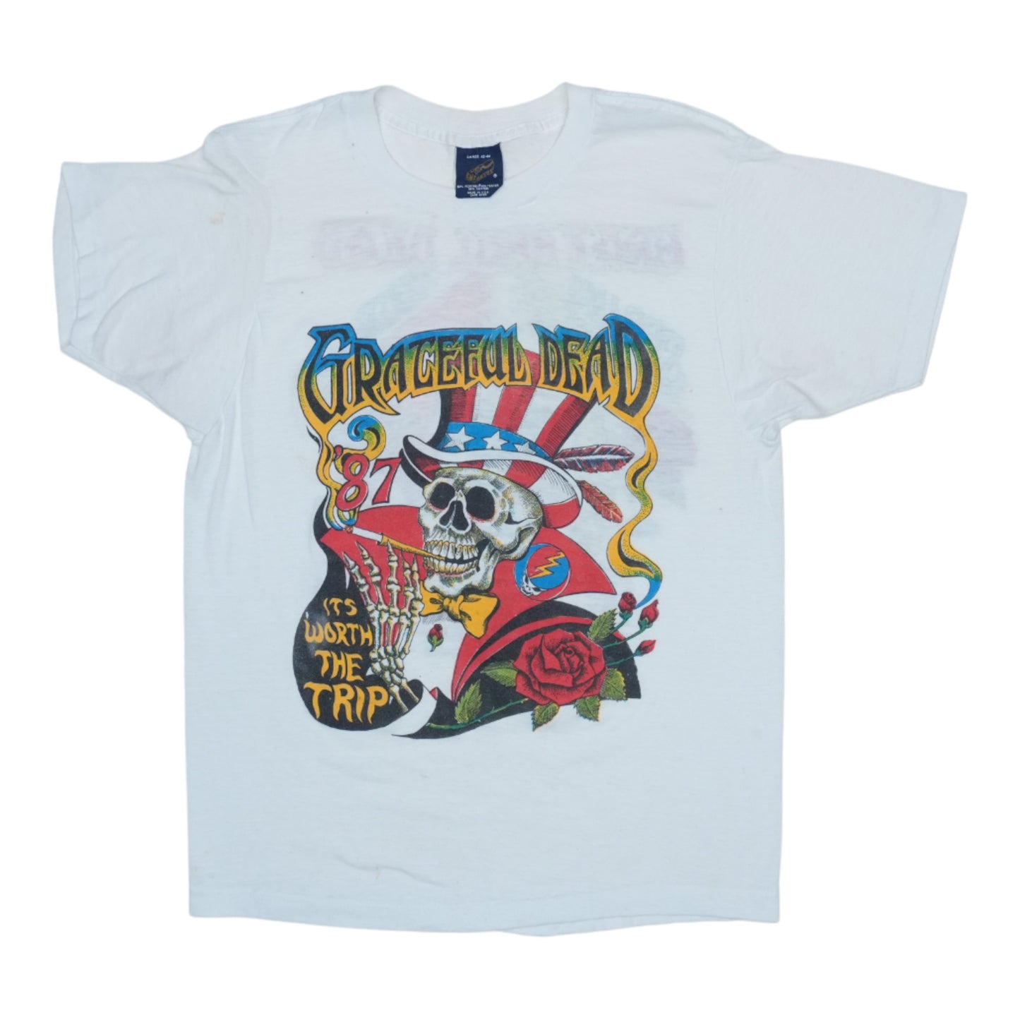 1987 Grateful Dead It's Worth The Trip Tour Shirt