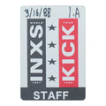 1987 INXS KICK Tour Backstage Pass