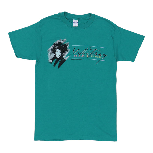 1987 Whitney Houston Moment Of Truth World Tour Shirt | Authentic