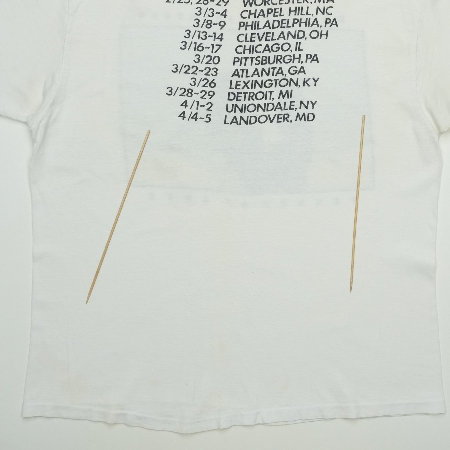 1987 Bruce Springsteen Tunnel of Love Shirt Detail 7