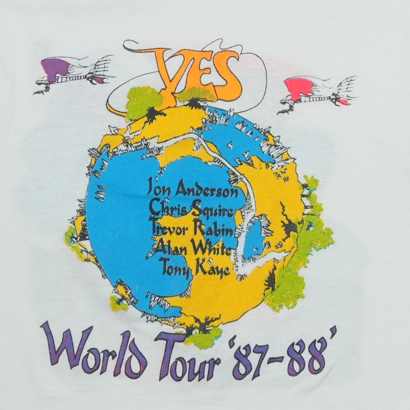 1987 Yes Shirt Detail 5
