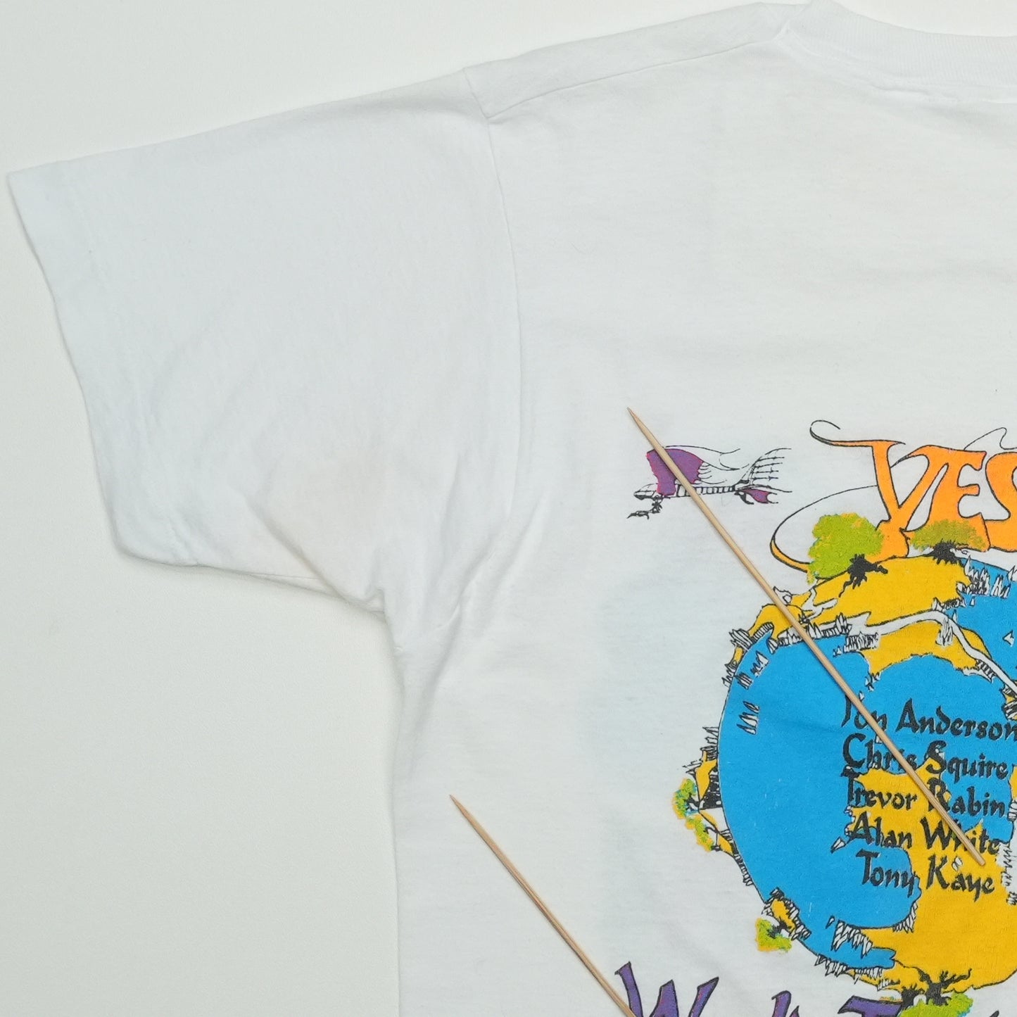 1987 Yes Shirt Detail 7