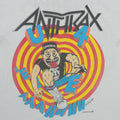 1988 Anthrax State Of Euphoria Spit Inside Tour Shirt Detail 1
