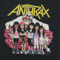 1988 Anthrax State Of Euphoria Tour Shirt Detail 1