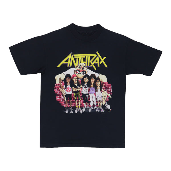 ANTHRAX EUPHORIA ツアーTシャツ 1988 Anthrax State Of Euphoria Tour Shirt | Authentic Vintage Tee