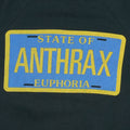 1988 Anthrax State Of Euphoria Tour Sweatshirt Detail 3