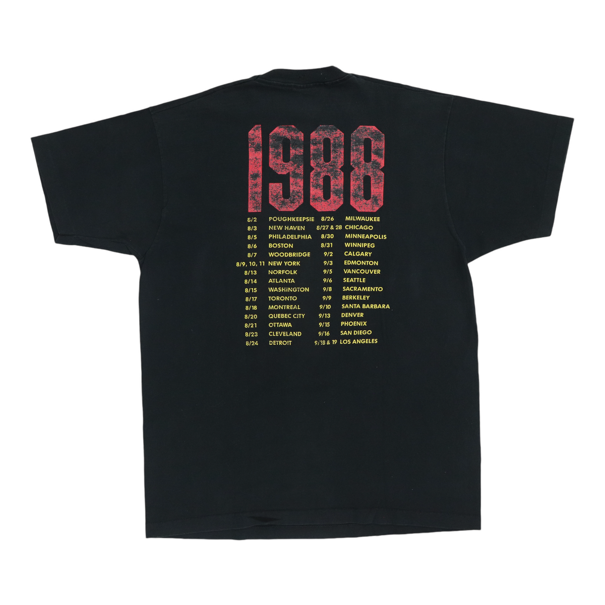 1988 Bryan Ferry Bete Noire Tour Shirt | Authentic Vintage Tee