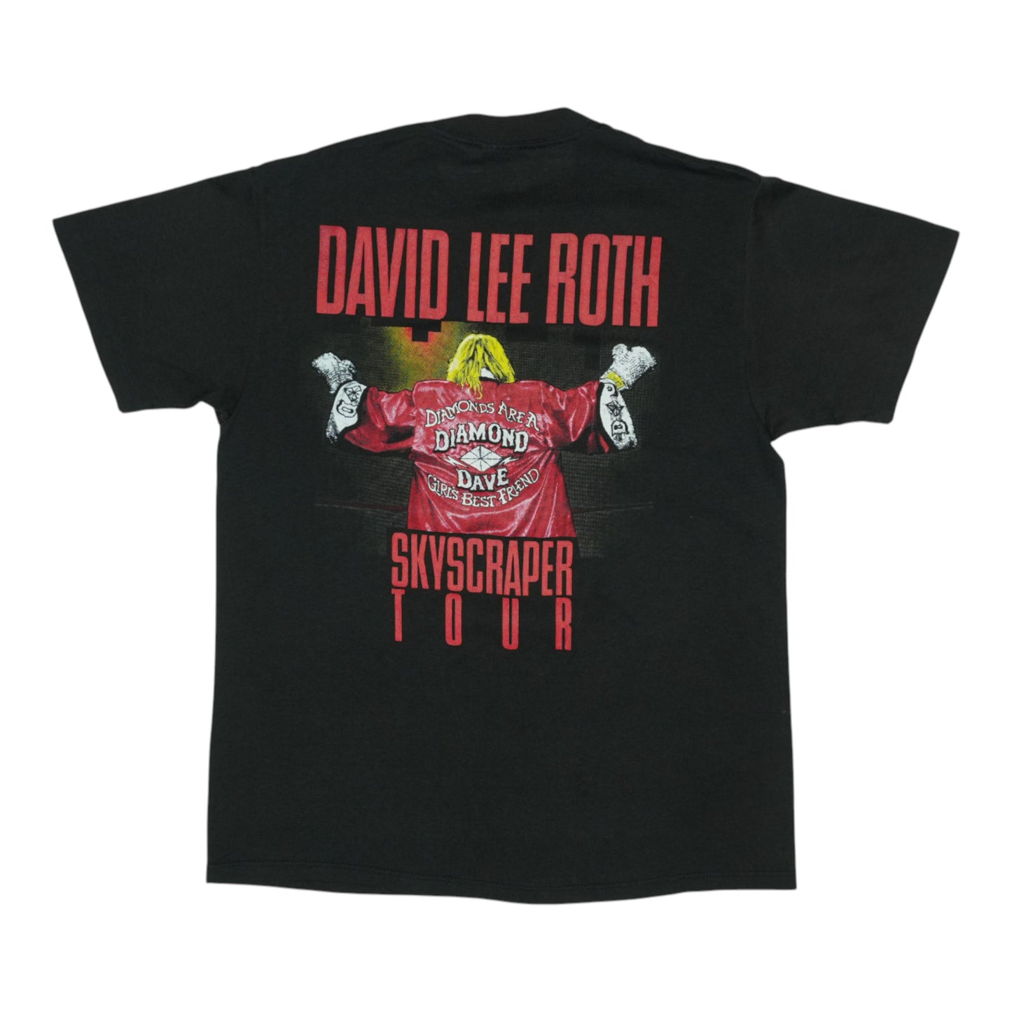 1988 David Lee Roth Skyscraper Tour Shirt