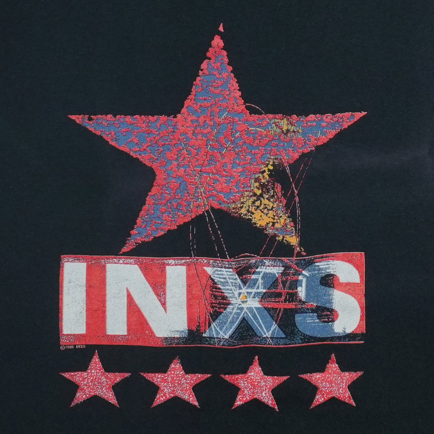1988 INXS Tank Top Detail 1