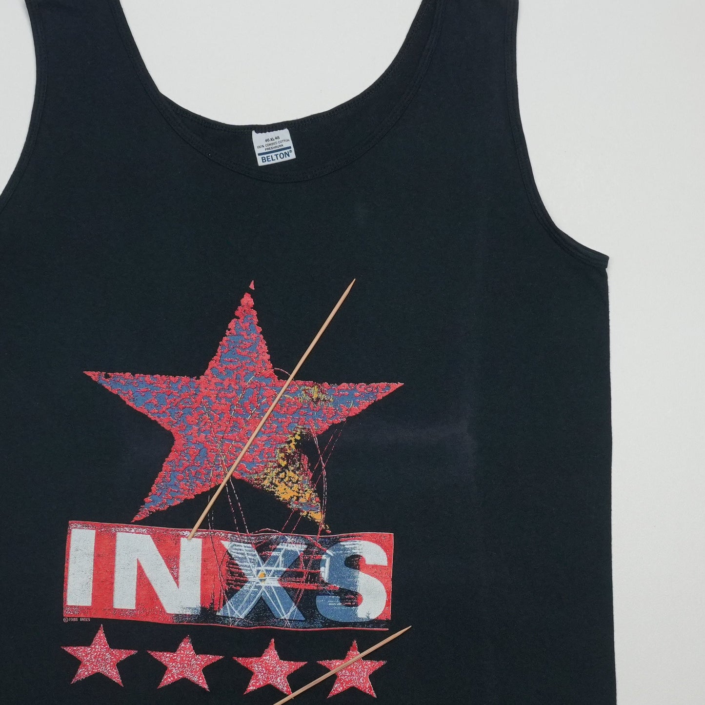 1988 INXS Tank Top Detail 2