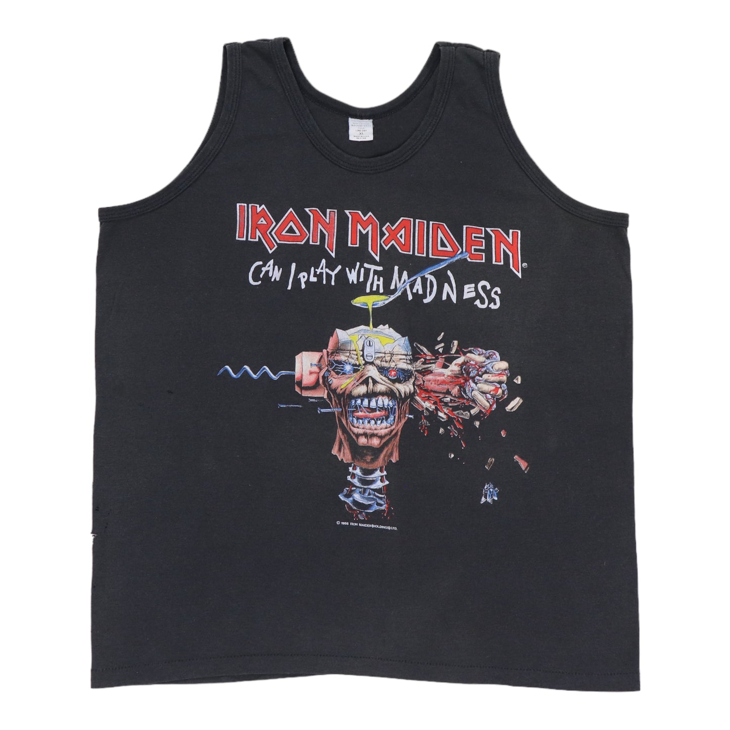 1988 Iron Maiden Can I Play With Madness Shirt