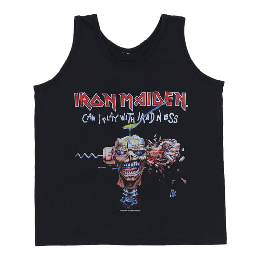 1988 Iron Maiden Can I Play With Madness Tank Top Shirt