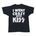 1988 Kiss We Went Crazy With Kiss Shirt