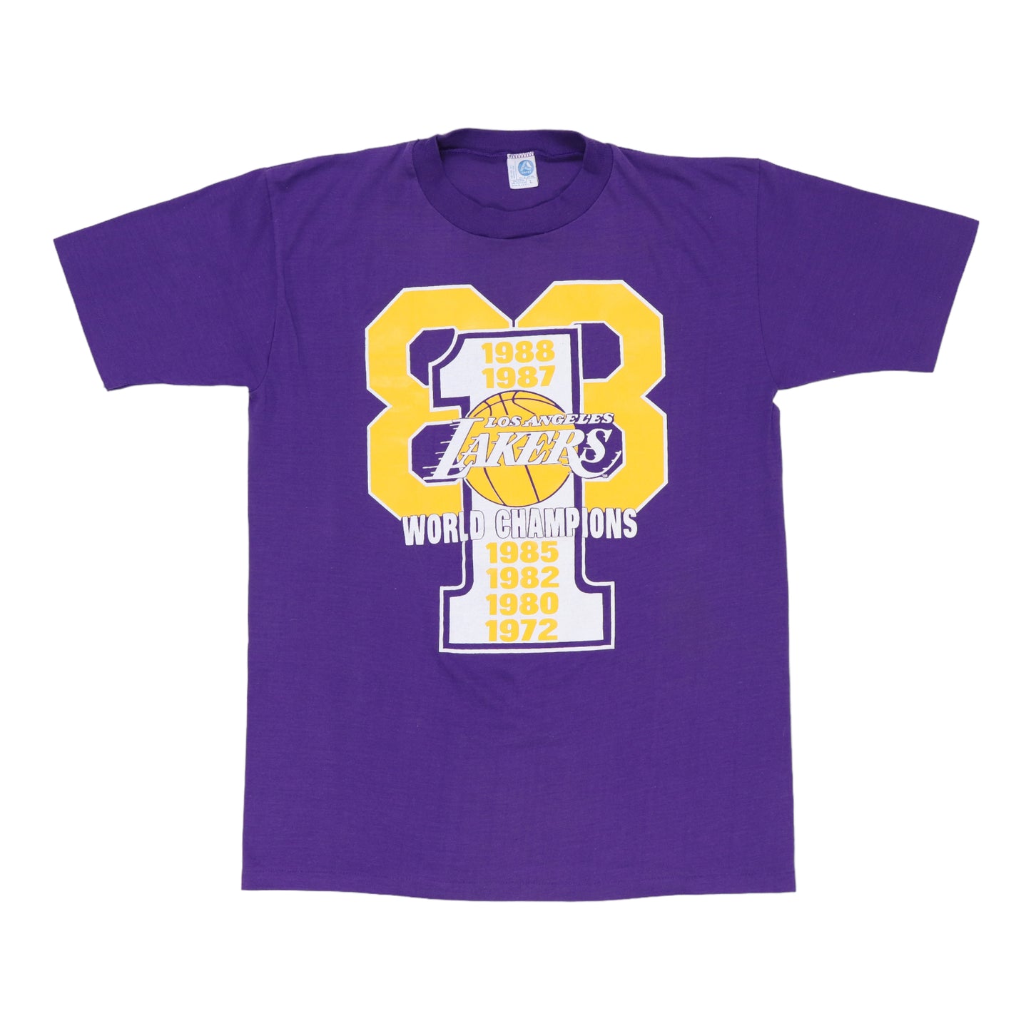 1988 Los Angeles Lakers World Champions Shirt