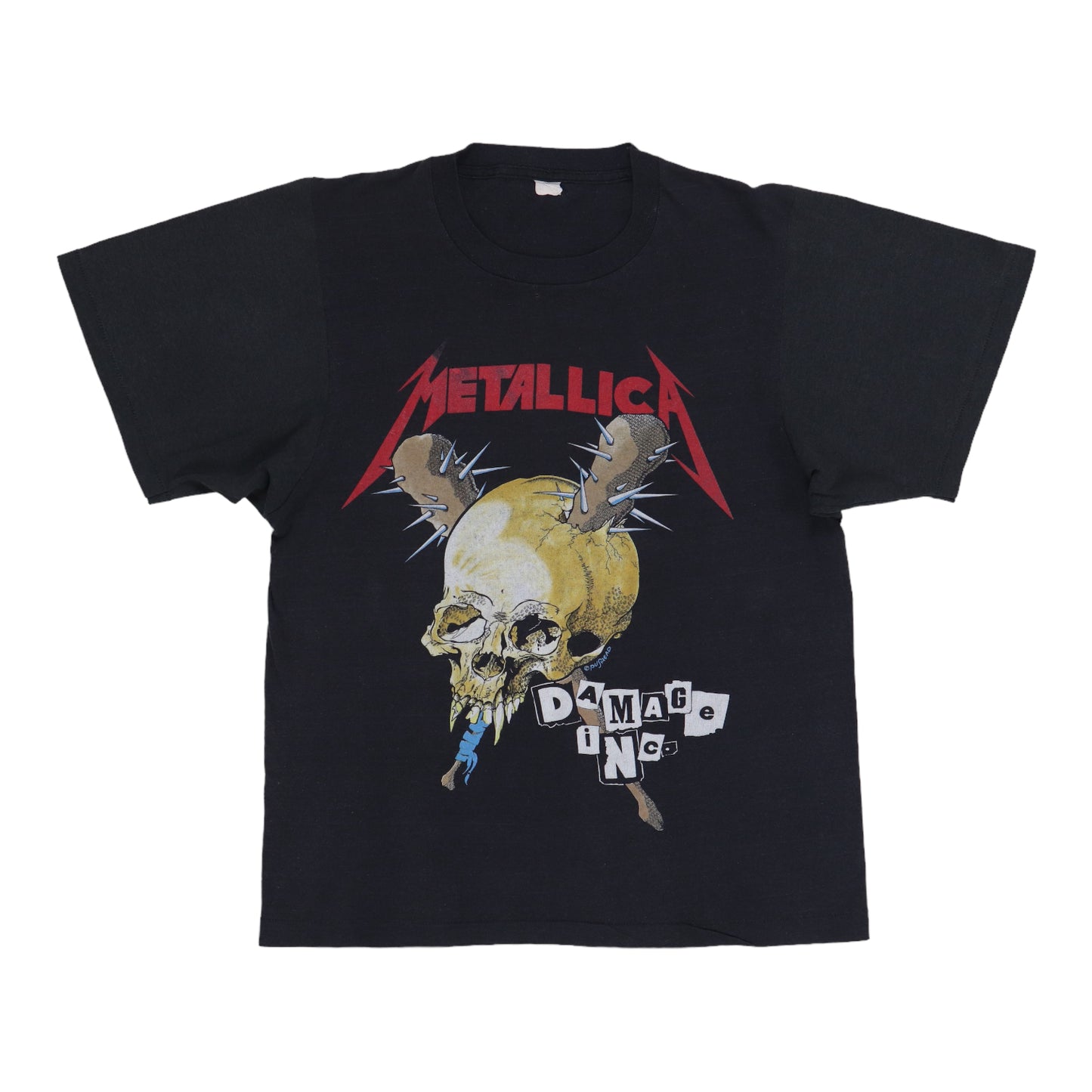 1988 Metallica Damage Inc Tour Shirt – WyCo Vintage