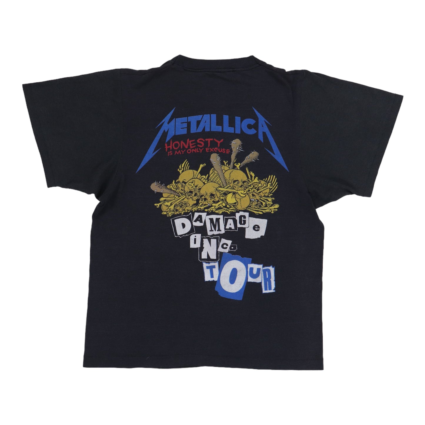 1988 Metallica Damage Inc Tour Shirt