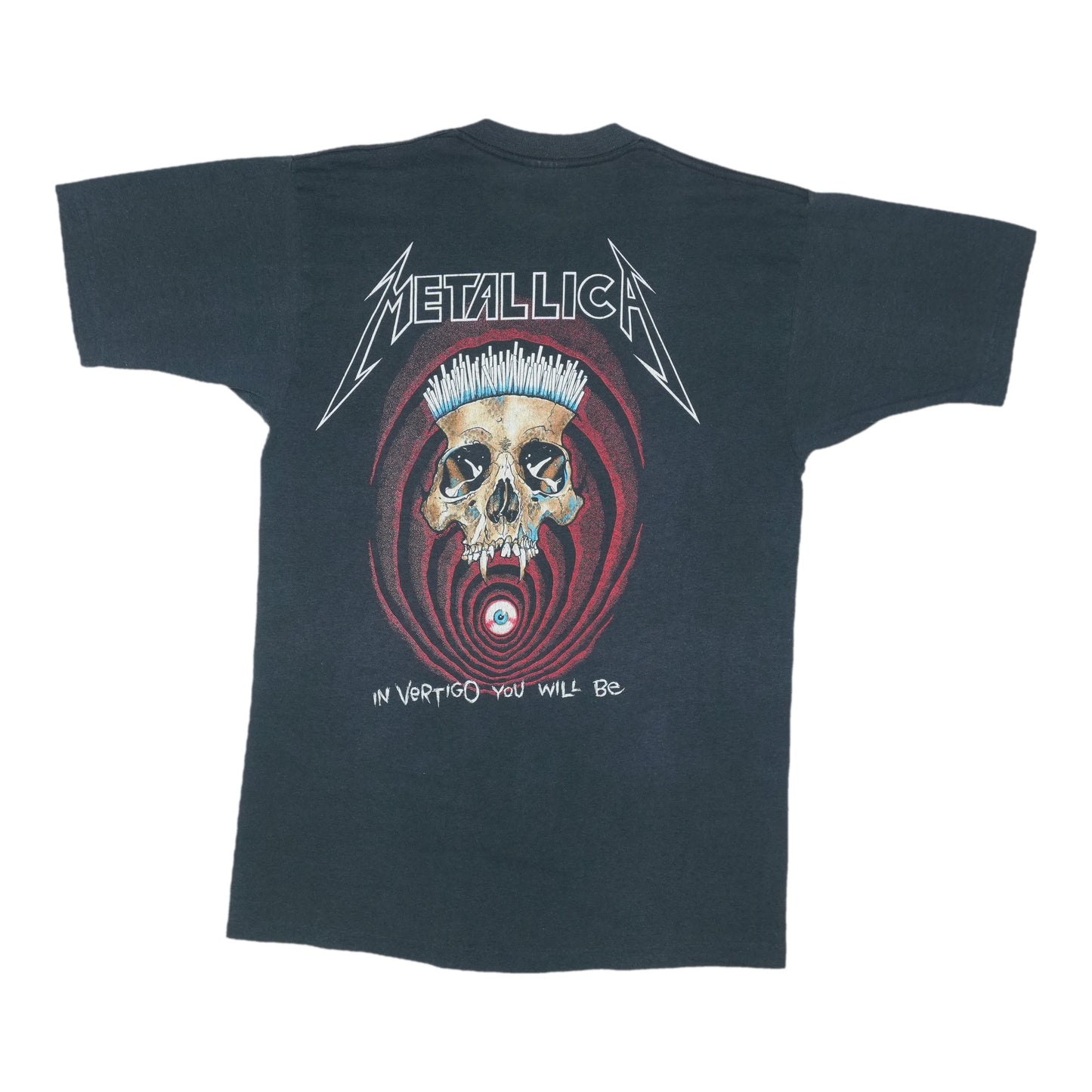 1988 Metallica Shortest Straw Shirt Back
