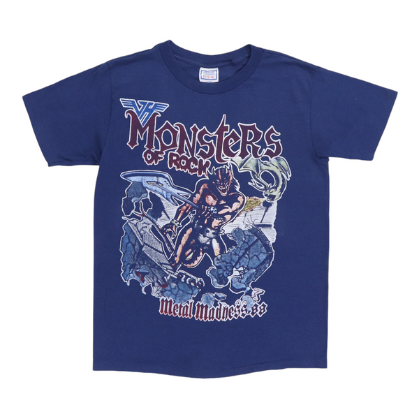 1988 Monsters Of Rock Metal Madness Tour Shirt | Authentic Vintage