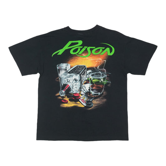1988 Poison Nothin But A Good Time Shirt Back