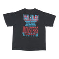 1988 Van Halen Monsters Of Rock Shirt Back