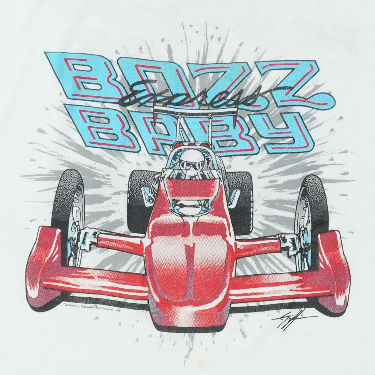 1988 Bazz Baby Dragster Racing Shirt