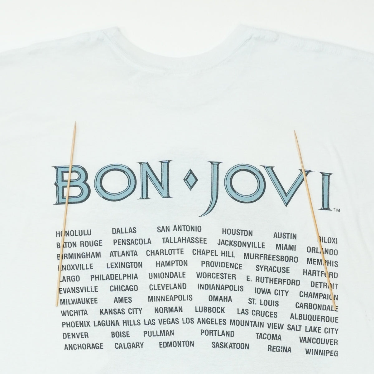 1988 Bon Jovi Tour Shirt