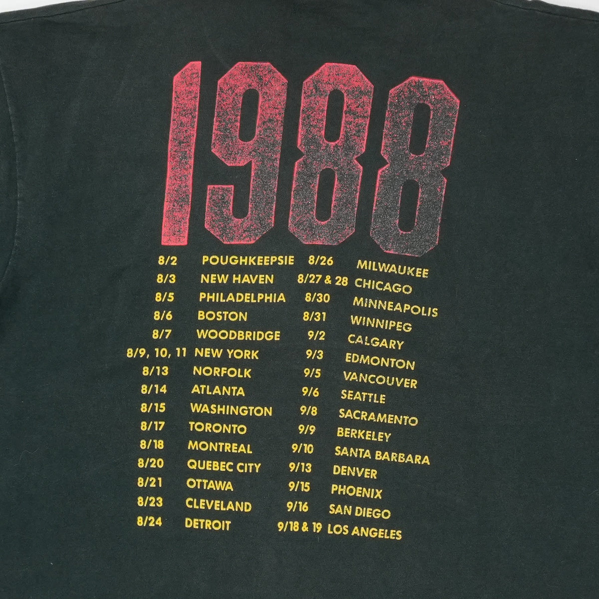 1988 Bryan Ferry Bete Noire Tour Shirt