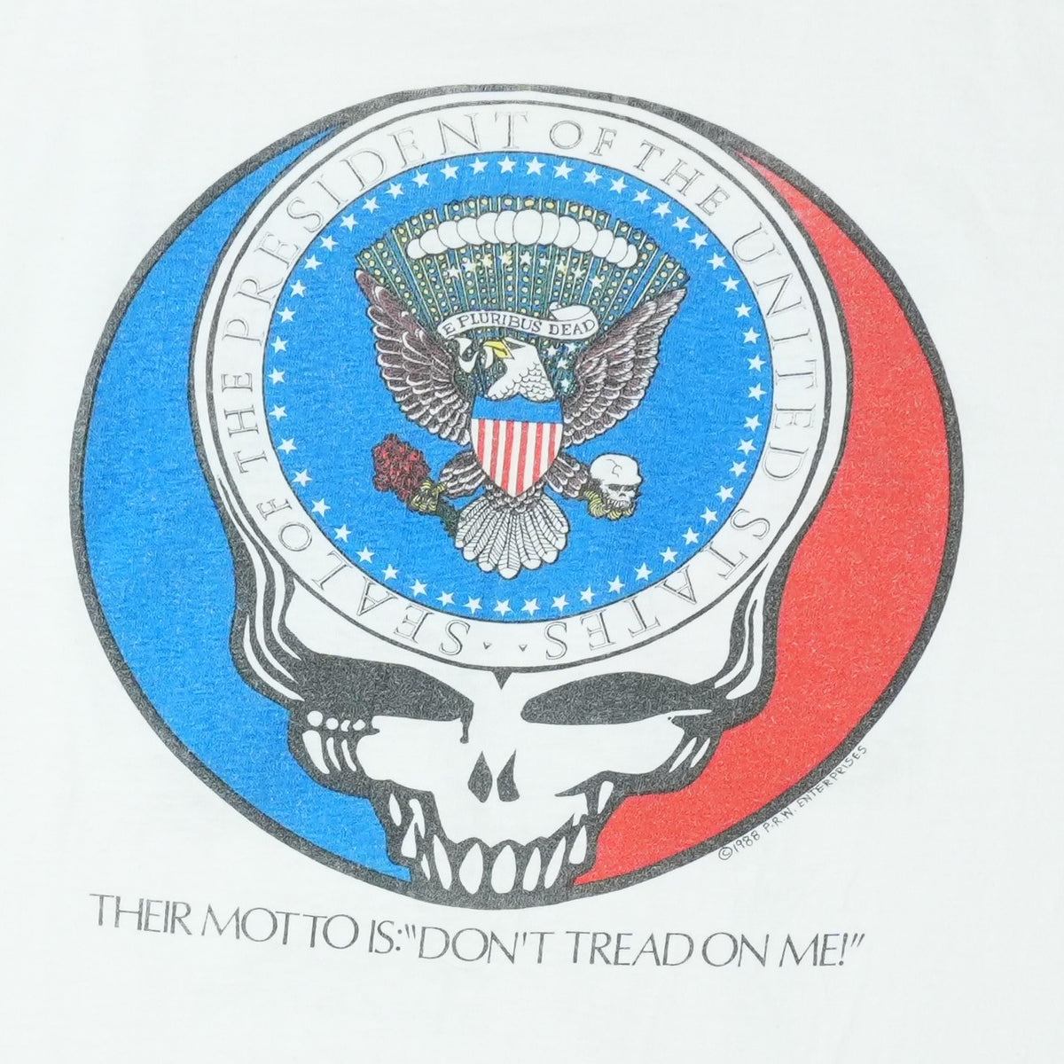 1988 Grateful Dead Jerry Garcia For President Shirt