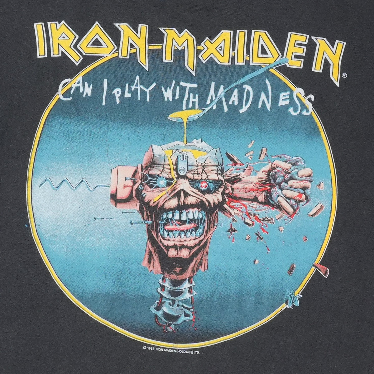 1988 Iron Maiden Seventh Son Of A Seventh Son Tour Shirt