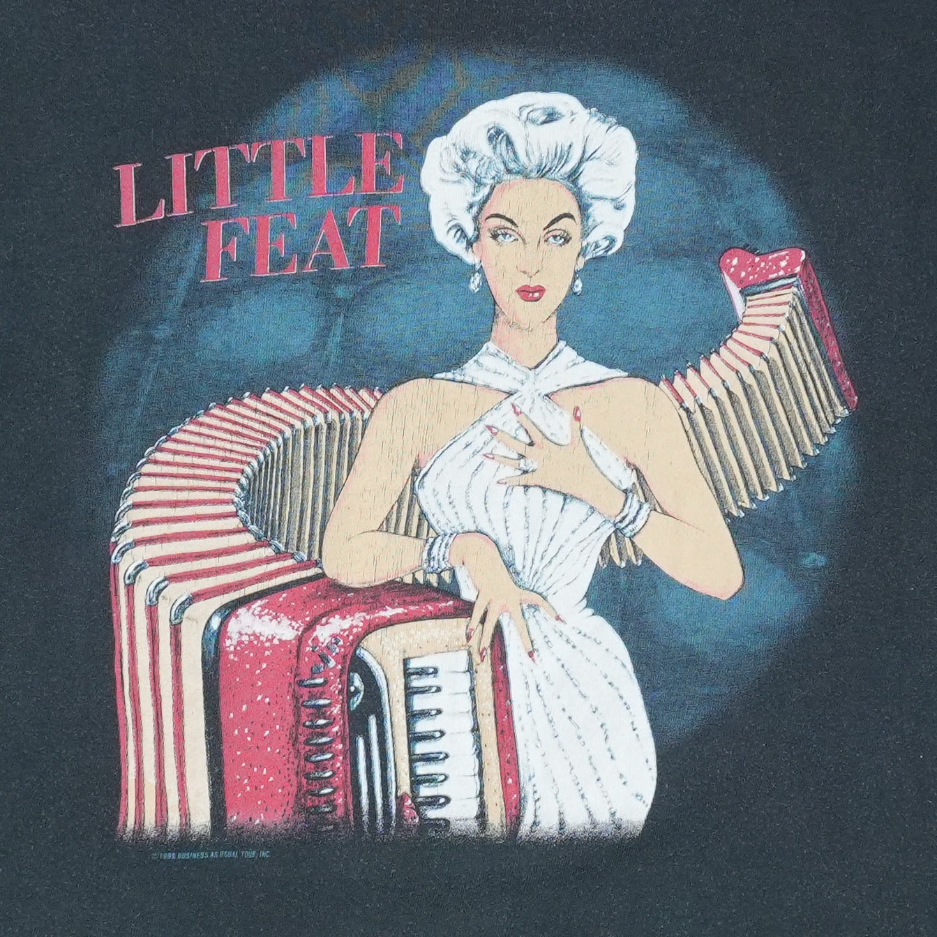 1988 Little Feat Warner Theatre Concert Shirt