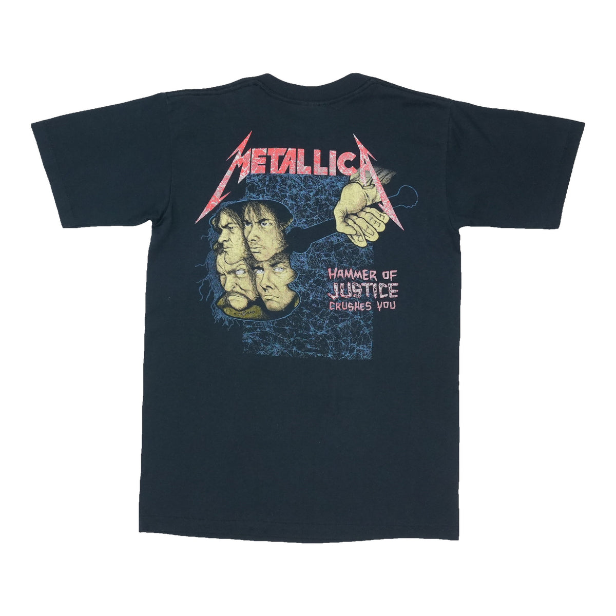 1988 Metallica Damaged Justice Shirt