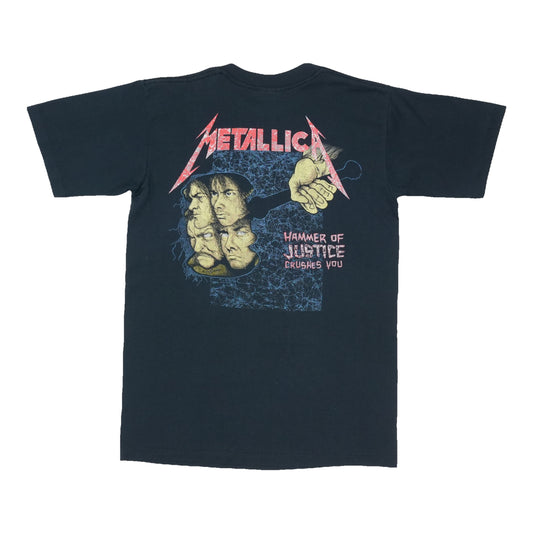 1988 Metallica Damaged Justice Shirt