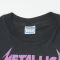 1988 Metallica Damaged Justice Summer Tour Shirt