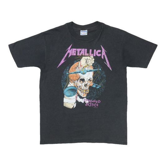 1988 Metallica Damaged Justice Summer Tour Shirt