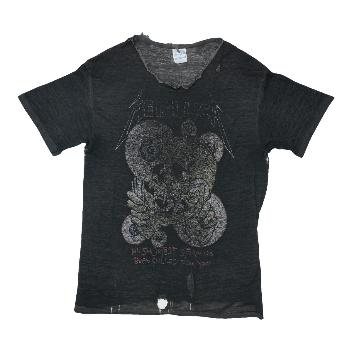 1988 Metallica The Shortest Straw Shirt