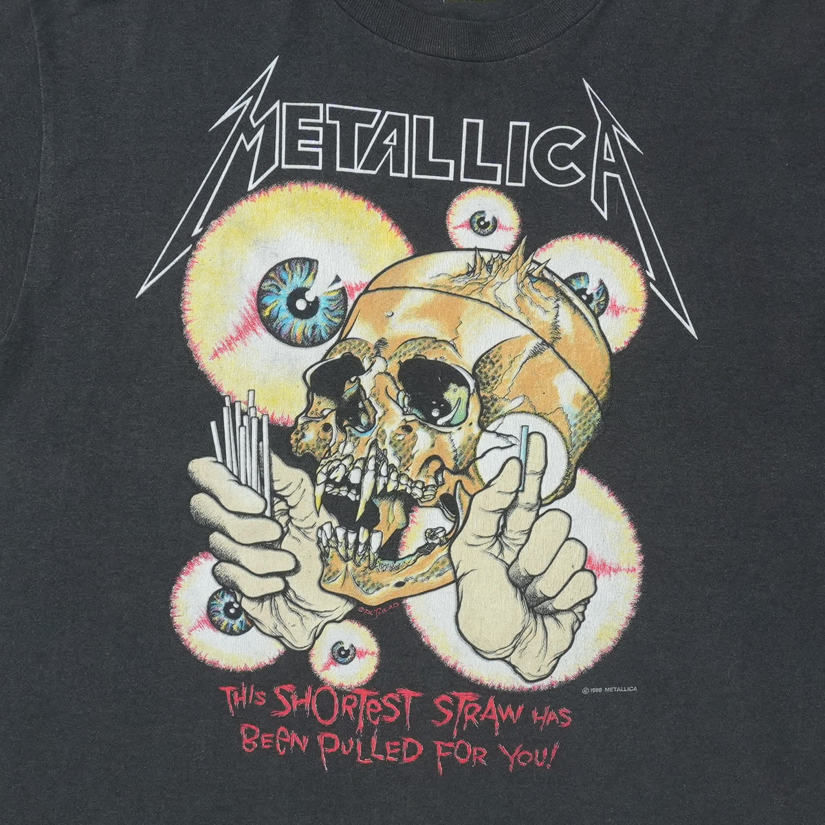 1988 Metallica The Shortest Straw Shirt